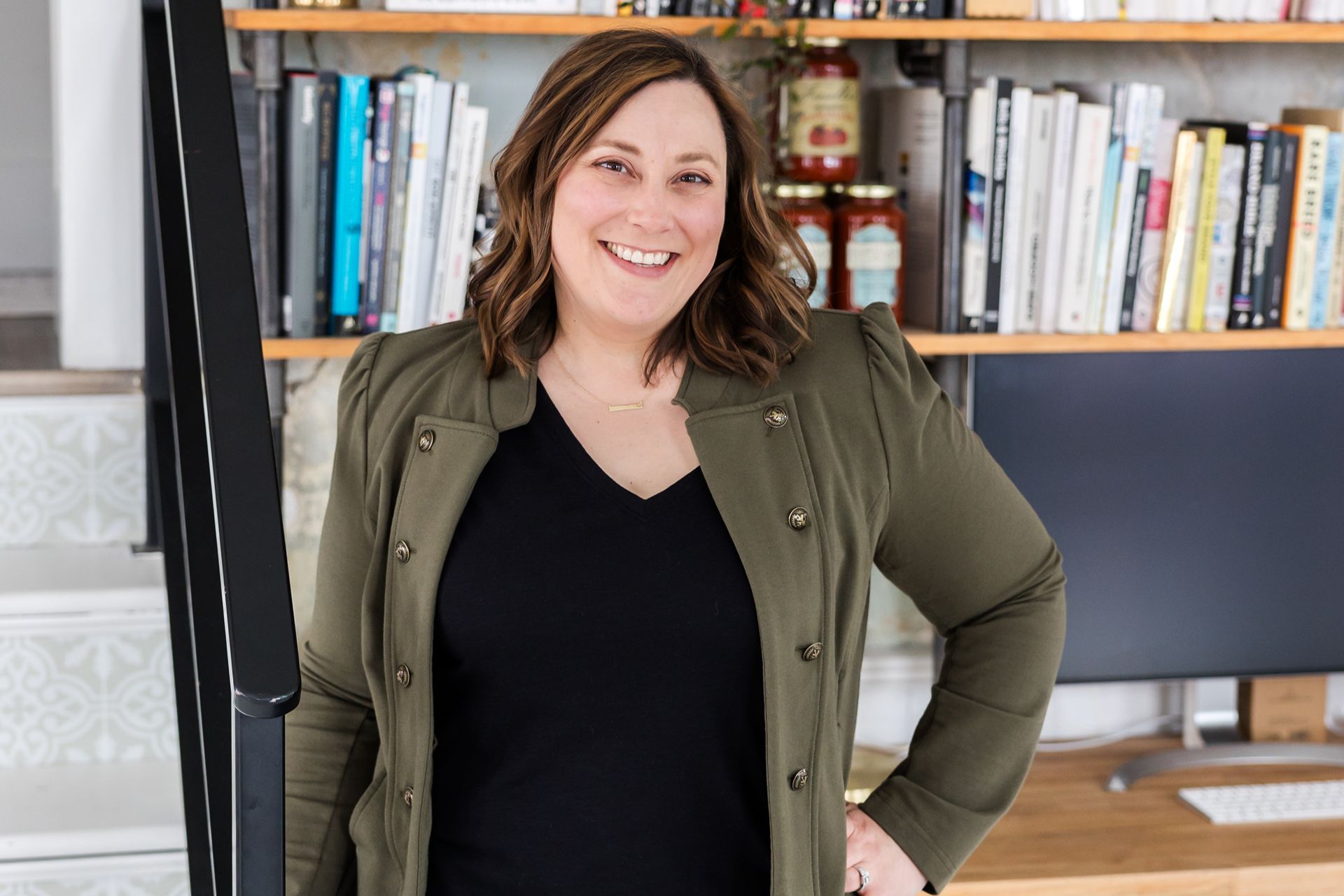 trebletree founder megan smiling confidently